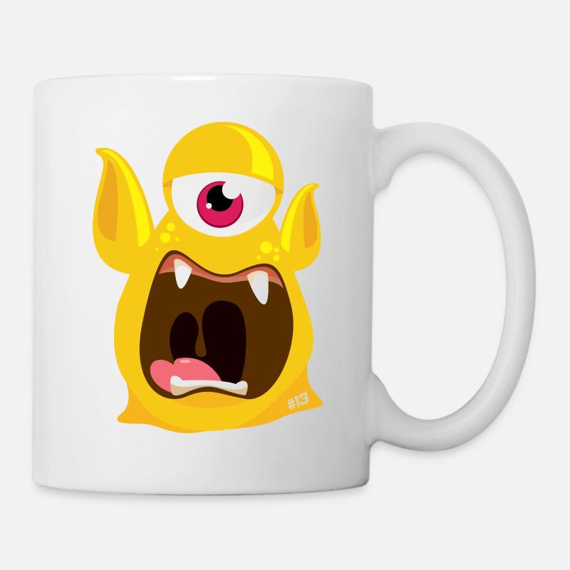 Monstaa Originaals Monster #13 - Tasse - Weiß