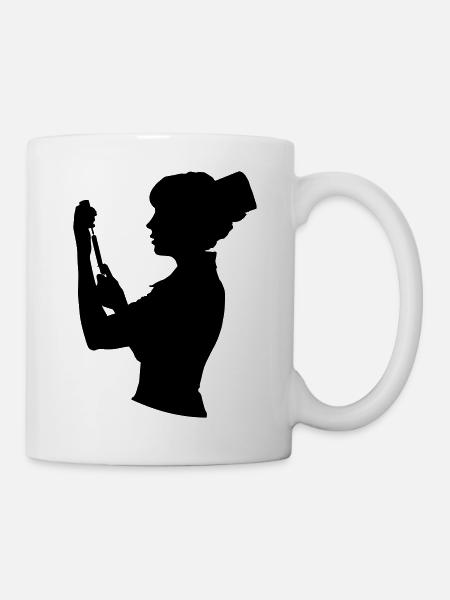 Bad Nurse - Mug - white