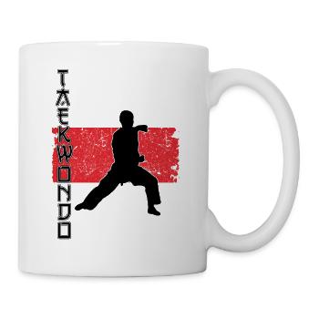 Taekwondo - Mug blanc - blanc - Droite