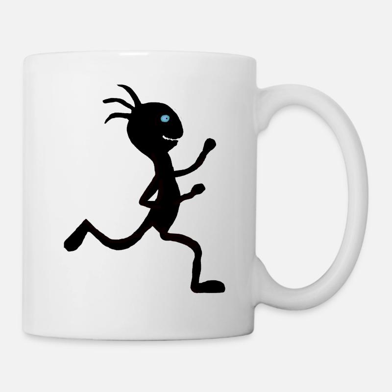 Lauf - Tasse - Weiß
