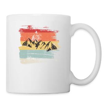 Montagnes alpinistes alpinistes alpinistes alpinisme - Mug blanc - blanc - Droite