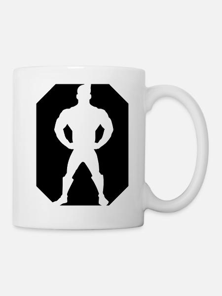 Super Hero Design - Mug - white