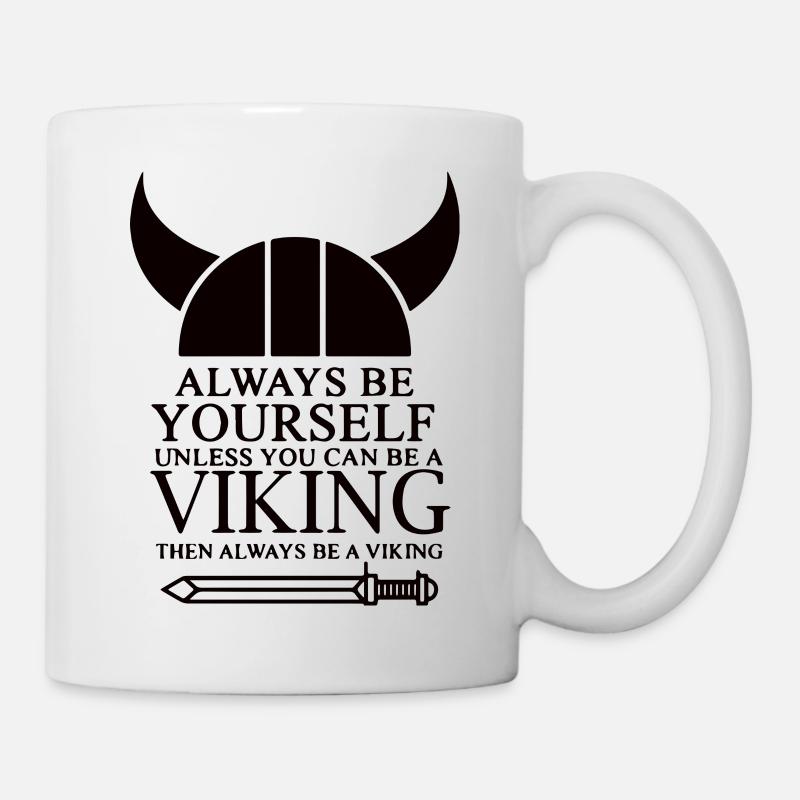 viking - Mug blanc - blanc