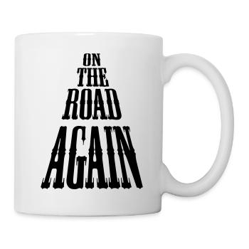 on_the_road_again - Tasse - Weiß - Rechts