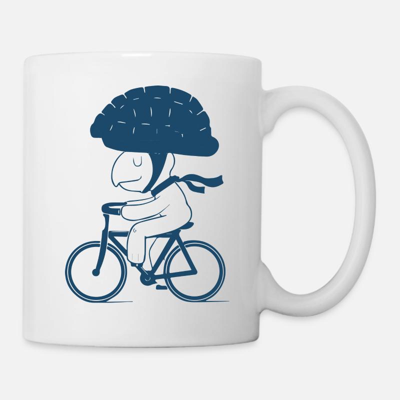 Radfahren - Tasse - Weiß