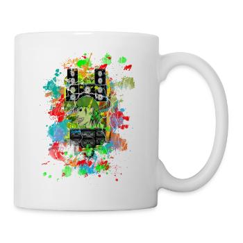 SOUND AND COLORS - Mug blanc - blanc - Droite