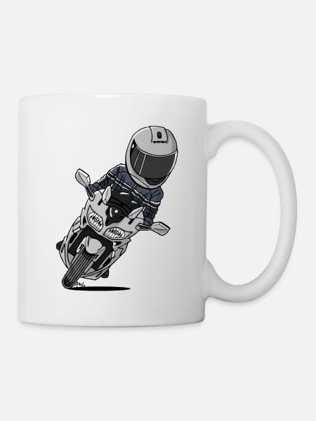 0790 FJR MatSilver - Mug blanc - blanc