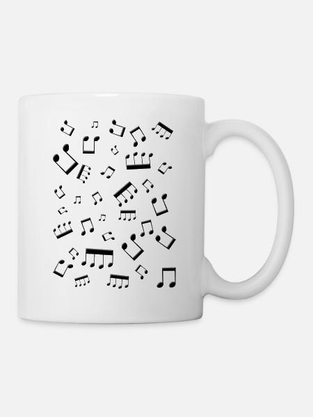 Note de Musique - Mug blanc - blanc