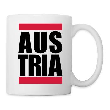 Austria Logo Design - Mug blanc - blanc - Droite