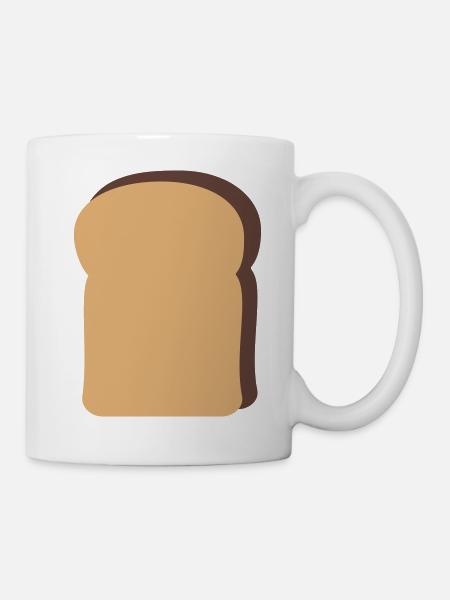 Toast - Tasse - Weiß