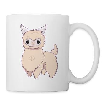 baby alpaca - Mug - white - Right