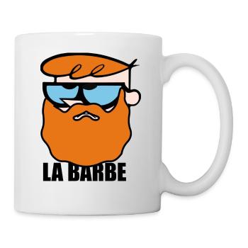 Der Bart - Tasse - Weiß - Rechts