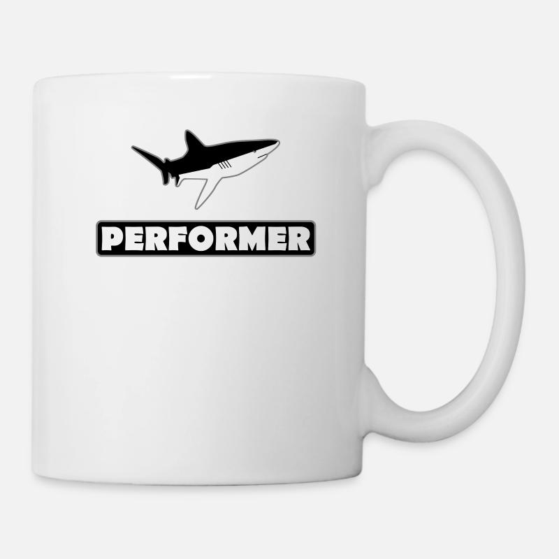Hai Performer - Tasse - Weiß