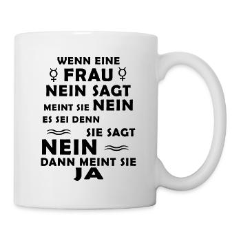 Les femmes non difficiles à comprendre - Mug blanc - blanc - Droite