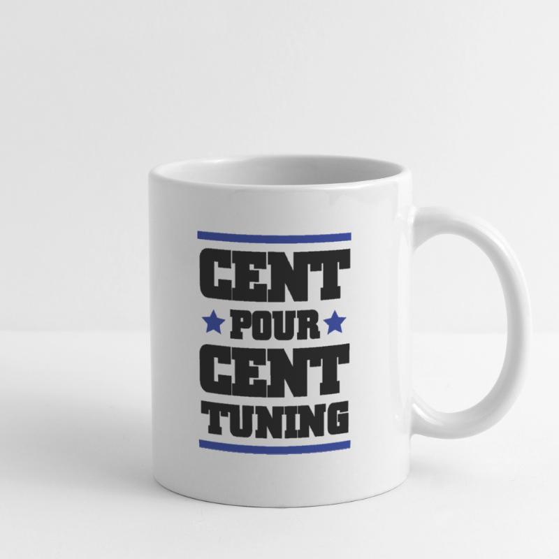 CENT POUR CENT TUNING Mug blanc