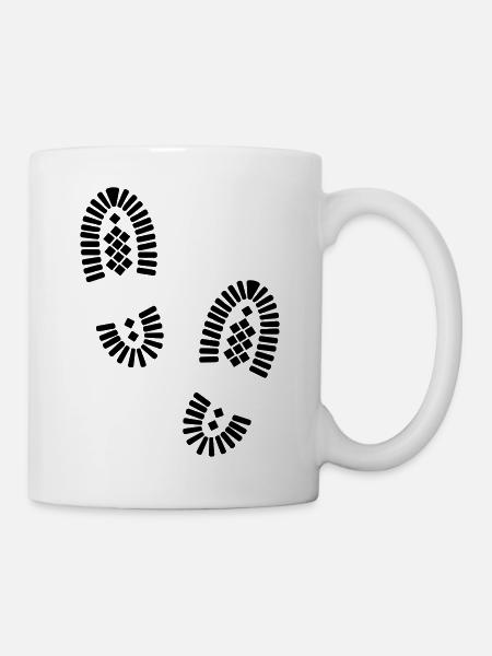 Chaussures - Mug blanc - blanc