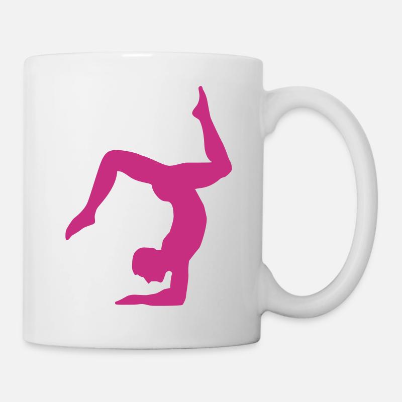 Yoga - Tasse - Weiß