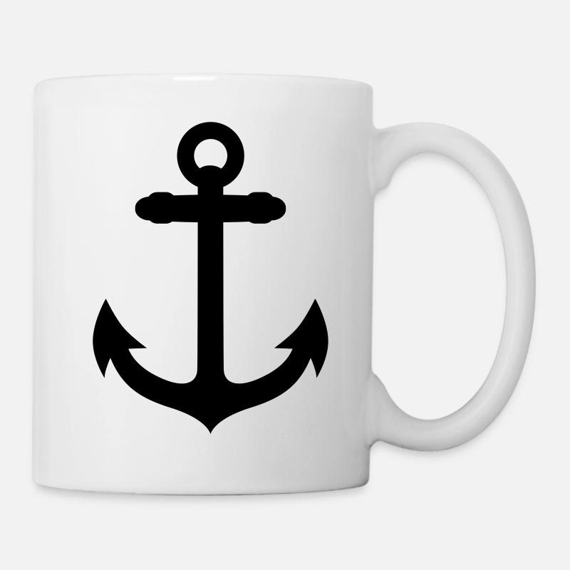 Anker - Tasse - Weiß