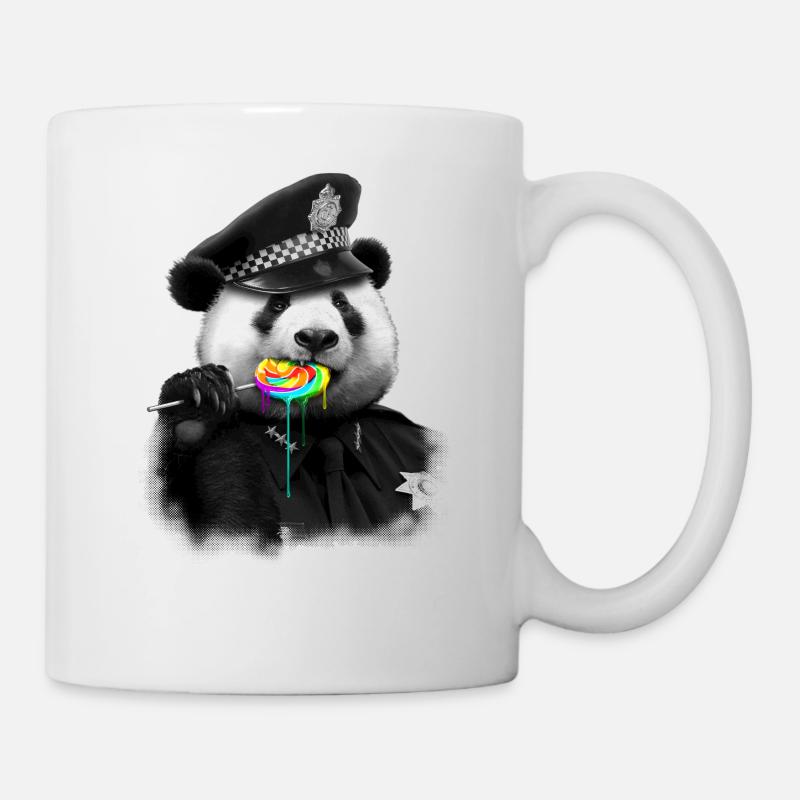 LOLLYPOP COP - Tasse - Weiß