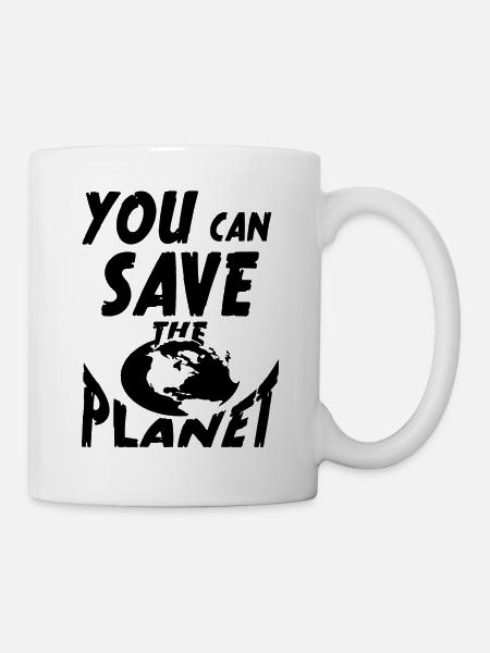 You save the planet - Tasse - Weiß