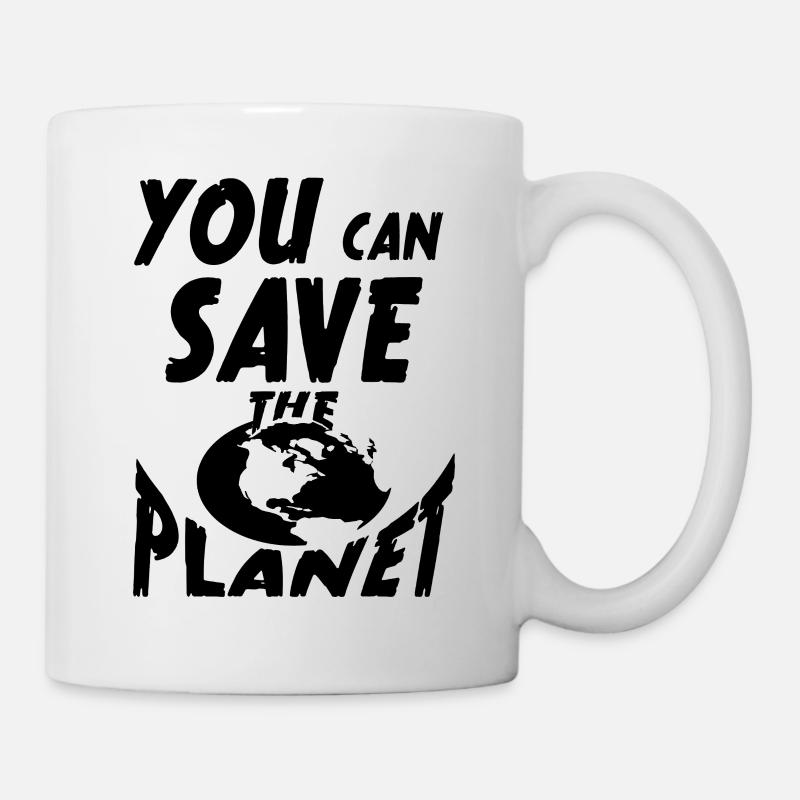 You save the planet - Tasse - Weiß