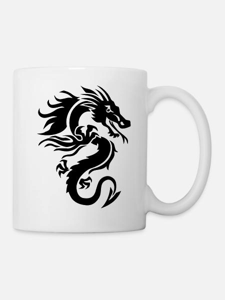 Dragon - Mug blanc - blanc