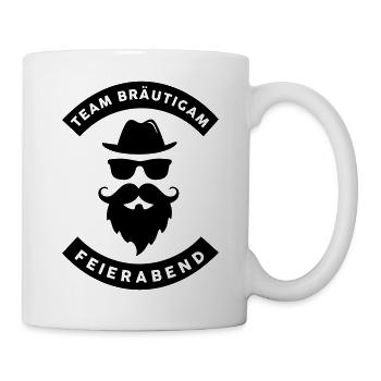 Team Bräutigam - JGA Crew - Junggesellenabschied - Tasse - Weiß - Rechts