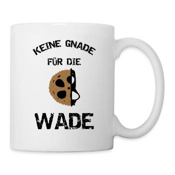 Keine Gnade für die Wade Fahrrad Bike - Tasse - Weiß - Rechts