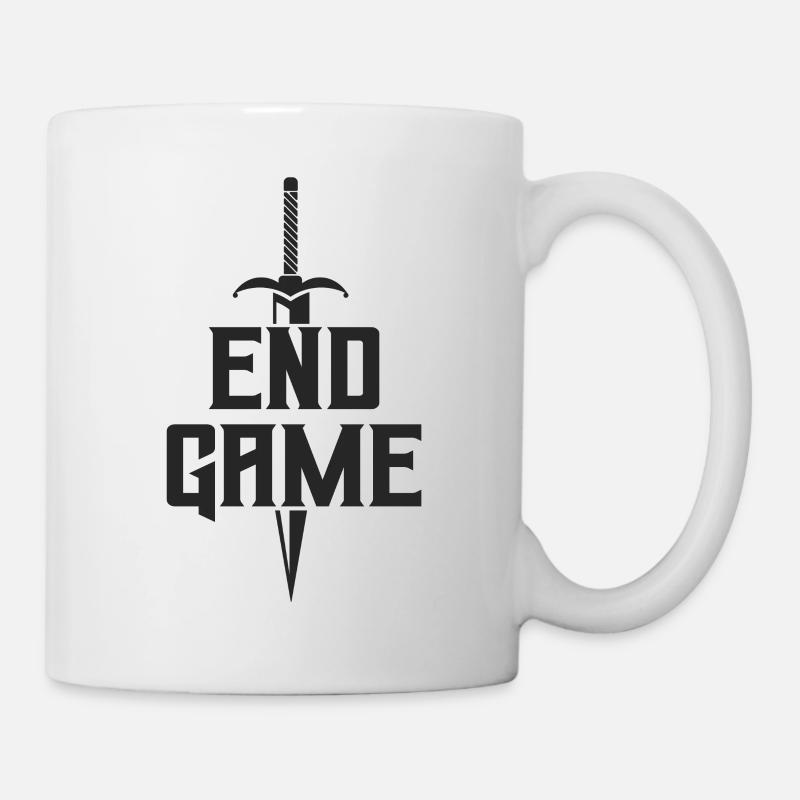 Endspiel Trendy Top - Tasse - Weiß