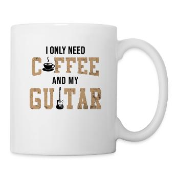 Coffee and Guitar Guitar and Coffee - Mug - white - Right