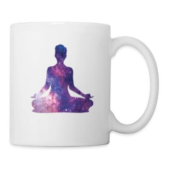 Yoga Meditation Univers - Mug blanc - blanc - Droite