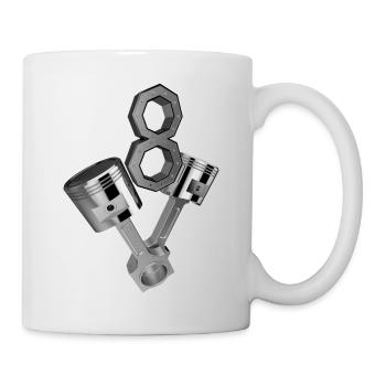 V8 - Mug - white - Right