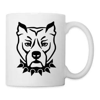 Pit bull - Mug - white - Right