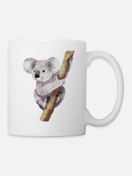 Koala 01 - Mug blanc - blanc