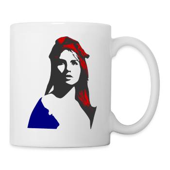 Marianne_N1 - Tasse - Weiß - Rechts