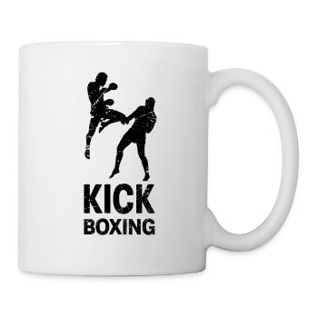 Kickboxing Sports de combat - Mug blanc - blanc - Droite