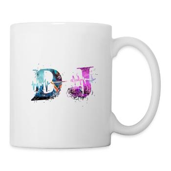 DJ Music Deejay - Tasse - Weiß - Rechts