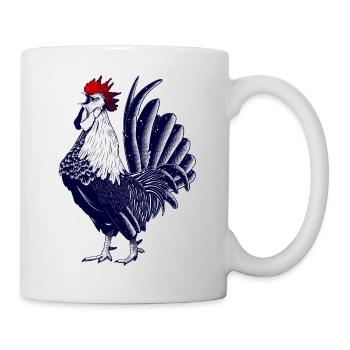 Coq - Equipe de France - Mug blanc - blanc - Droite