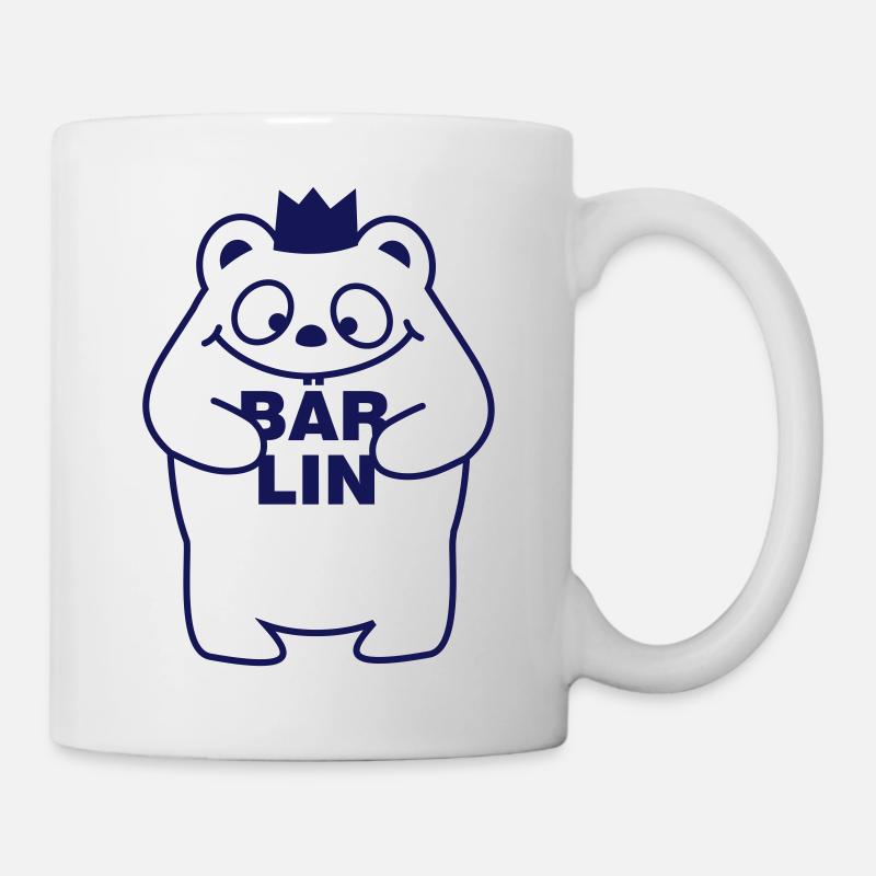 Berliner Bär - Tasse - Weiß