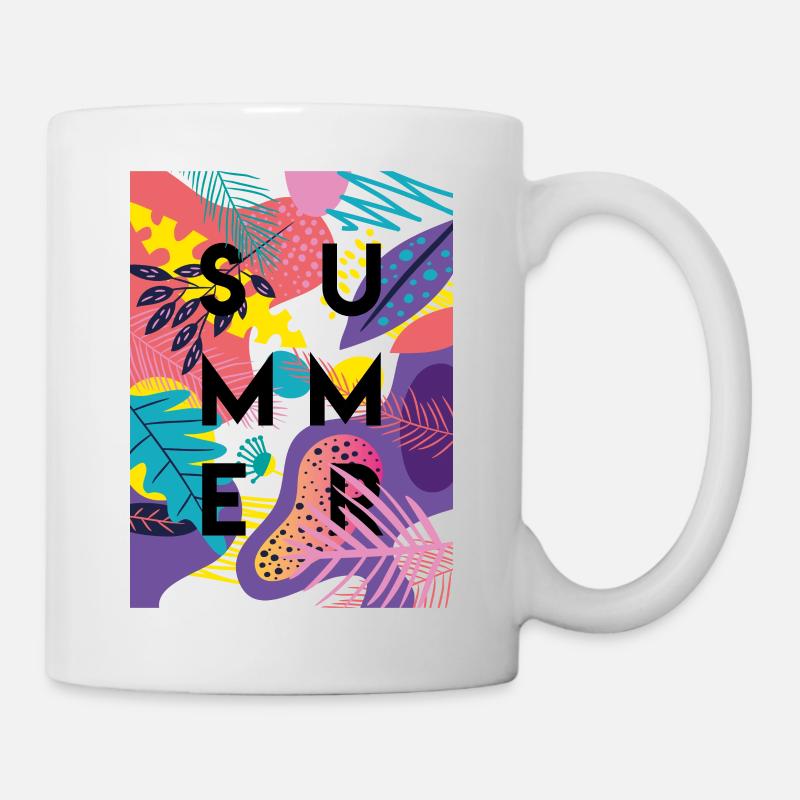 summer colors - Mug - white