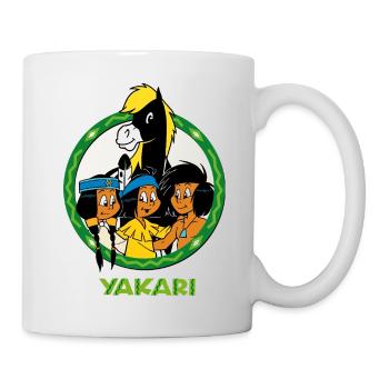 Yakari und seine Freunde - Tasse - Weiß - Rechts
