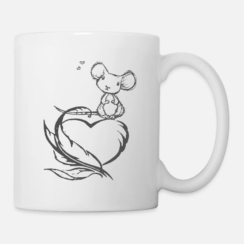 Süßes Mäuschen - Tasse - Weiß