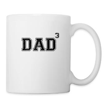 Dad Of 3 - Mug - white - Right