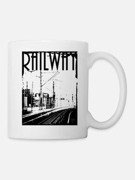 Railway - Tasse - Weiß