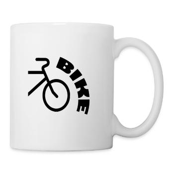 Bicycle Bike Sport Gift Idea - Mug - white - Right