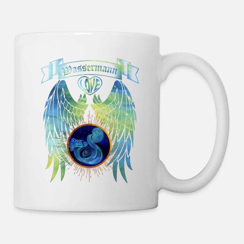 Zodiac Verseau - Mug blanc - blanc