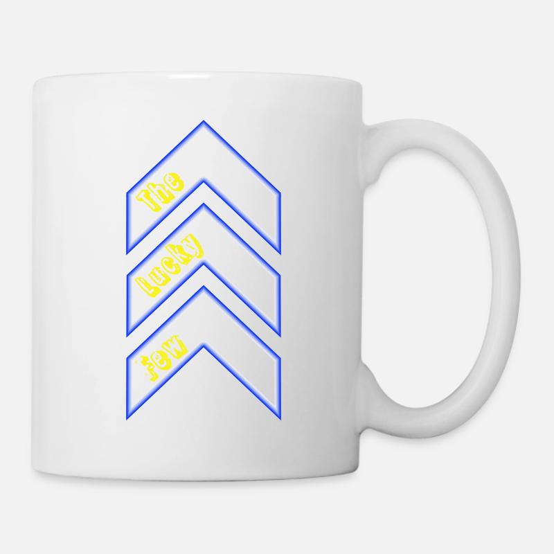 Les chanceux - syndrome de Down - Mug blanc - blanc