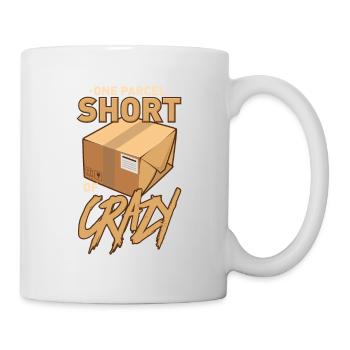 One Parcel Short Of Crazy - Mug - white - Right