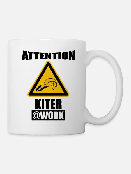 Kiter Kiten Kite Surfen - Tasse - Weiß