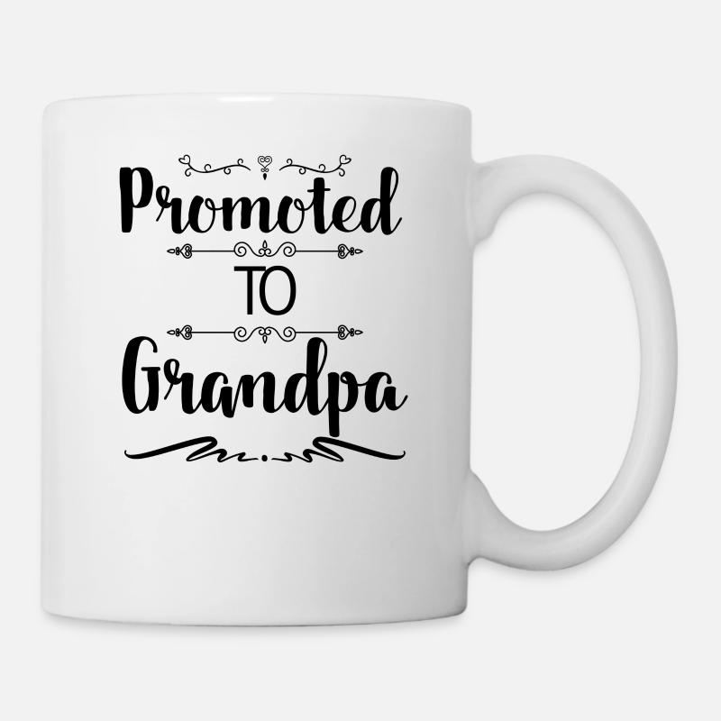 Zum Opa befördert - Tasse - Weiß